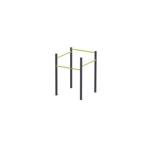 High pull-up bars Lime - 1508-A