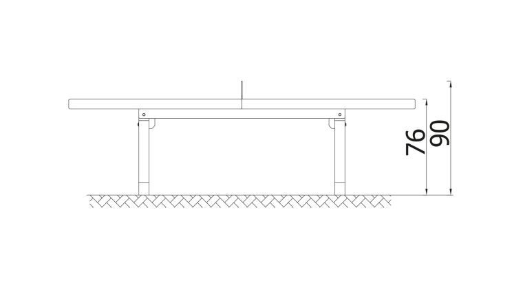 Free-standing Ping Pong Table - 4110_6.jpg