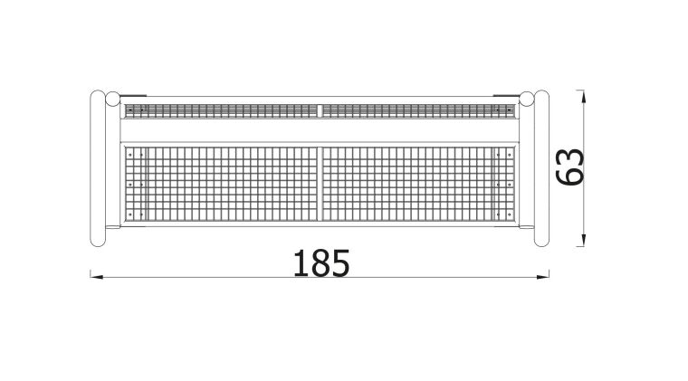 Steel bench Spartan - 50148_7.jpg