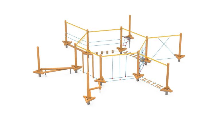 Metal station with HDPE anti-slip platform - 1602_5.jpg