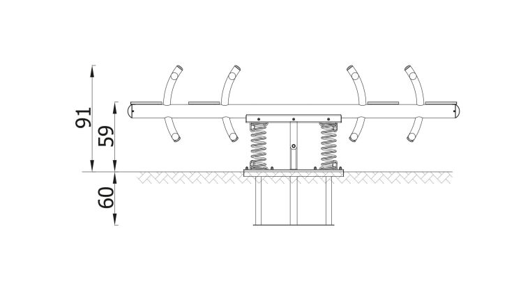 Double seesaw Action4Kids Lime - 31152-A_5.jpg