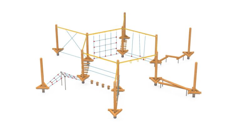 Metal station with HDPE anti-slip platform - 1602_3.jpg