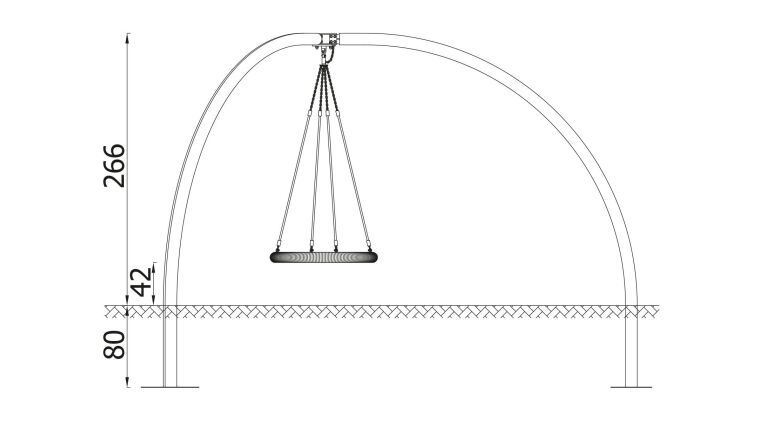 Swing on three legs with Birdnest - 3186Z_5.jpg